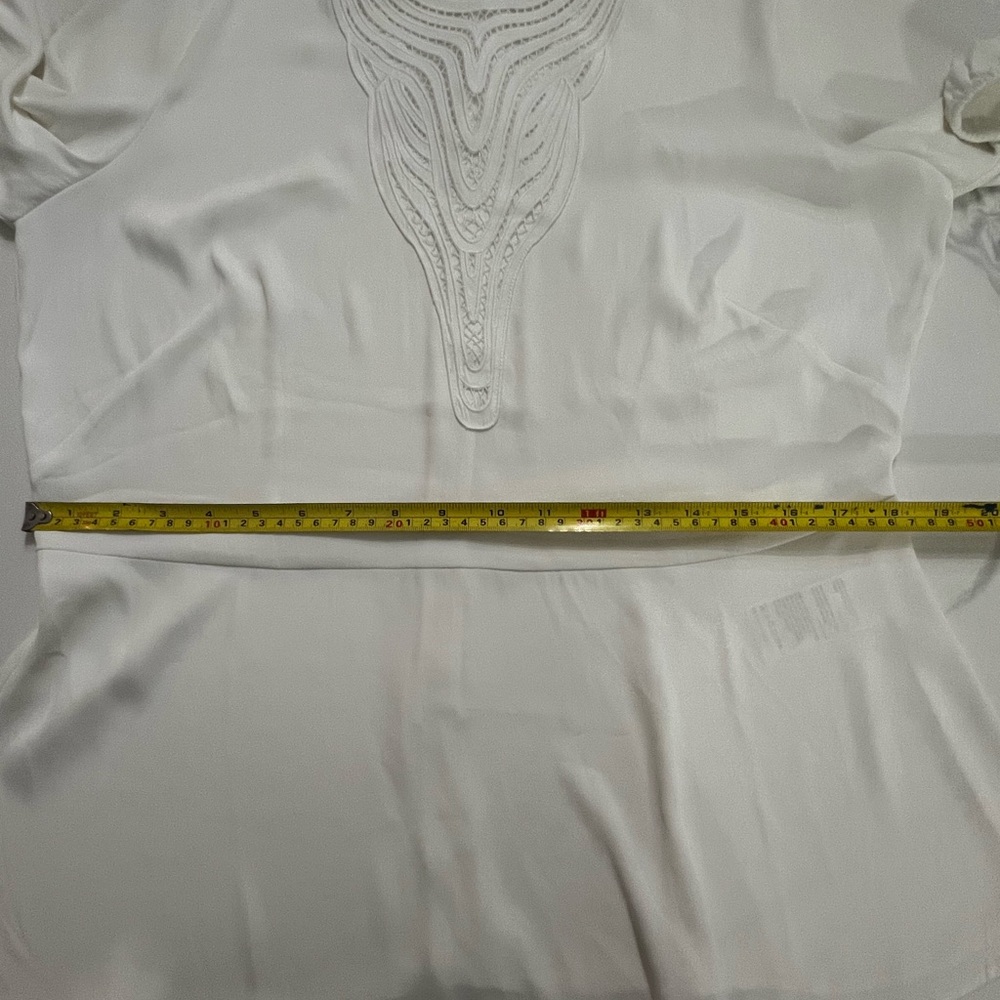 WHBM White blouse size 14 great condition - Picture 6 of 8